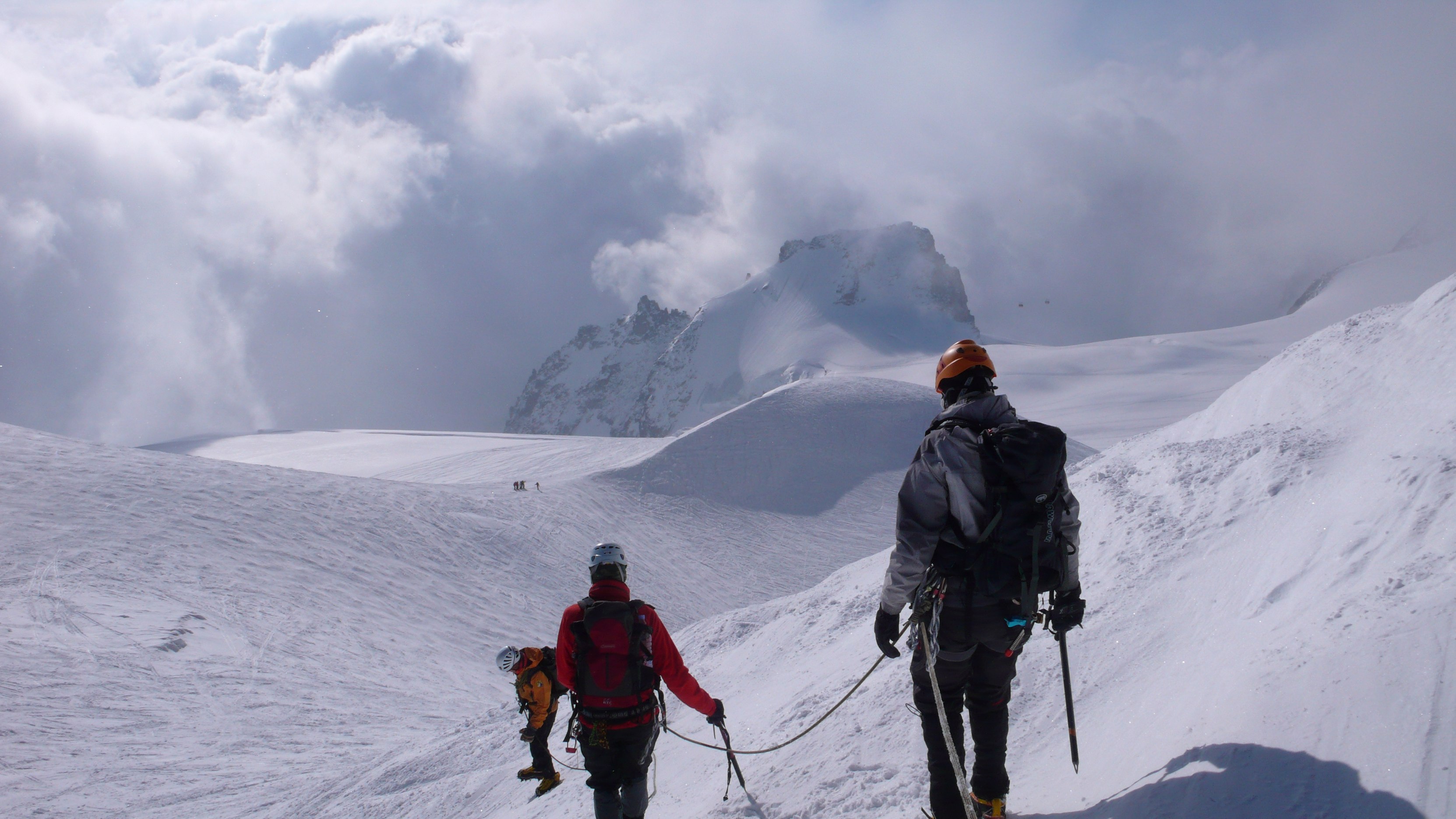 Glacier walking